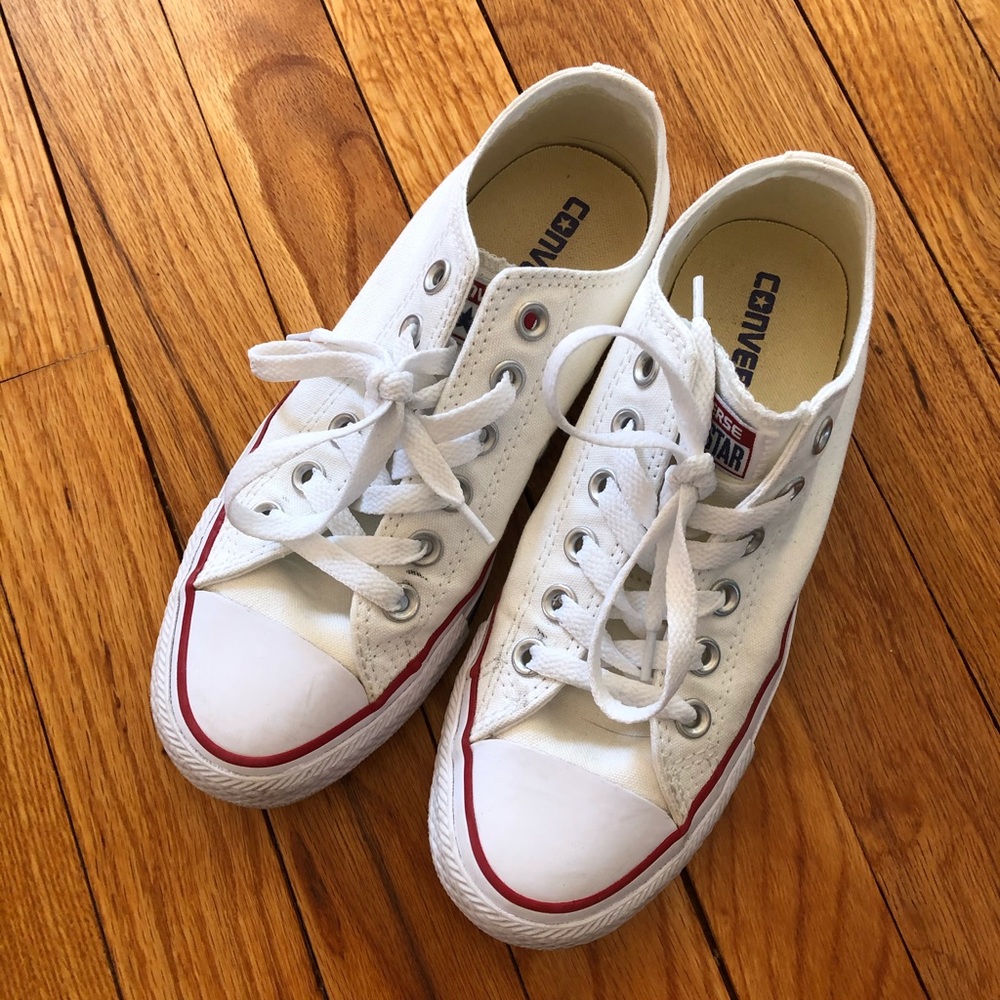 White Chuck Taylors